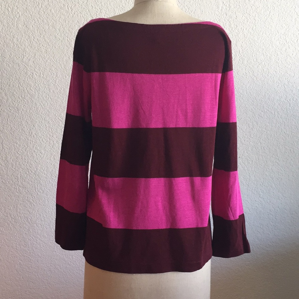 J Crew Rugby Striped Top Small - Picture 2 of 6